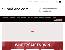 Tablet Screenshot of bedland.com